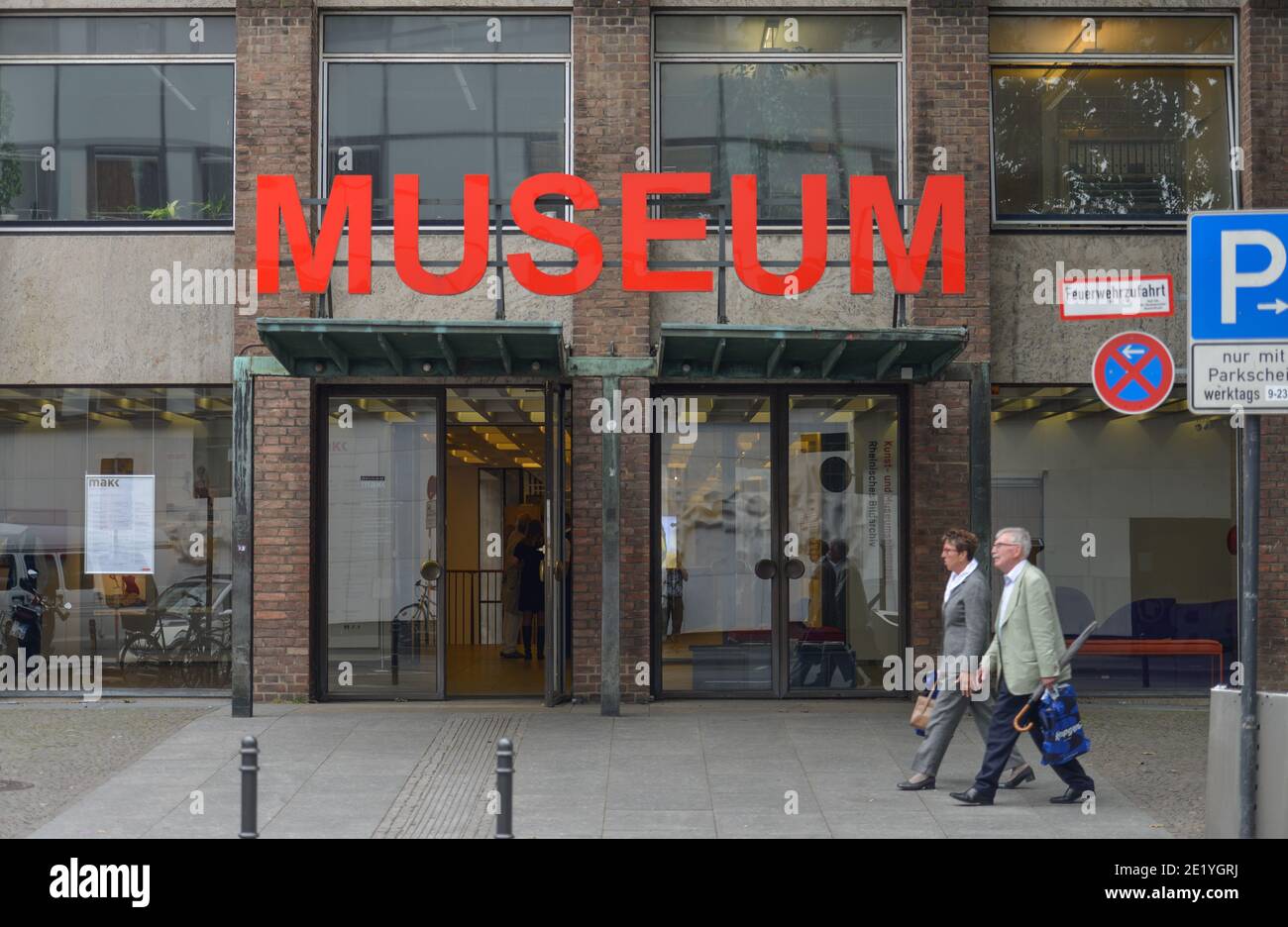 Museum für Angewandte Kunst, An der Rechtschule, Köln, Nordrhein-Westfalen, Deutschland Stockfoto