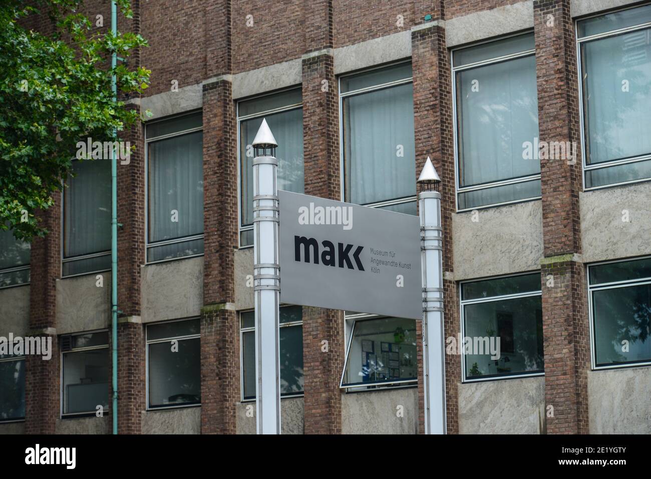 Museum für Angewandte Kunst, An der Rechtschule, Köln, Nordrhein-Westfalen, Deutschland Stockfoto