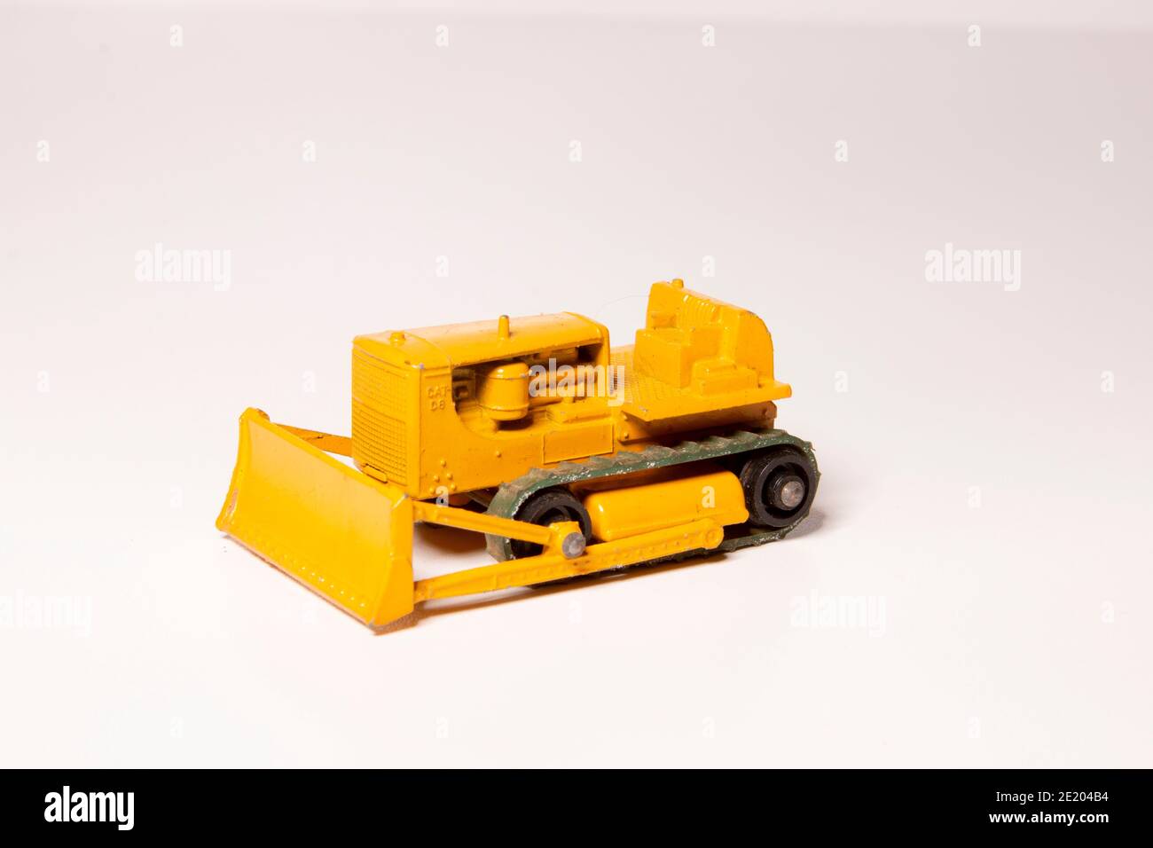 Streichholzschachtel Caterpillar D8 Bulldozer Stockfoto