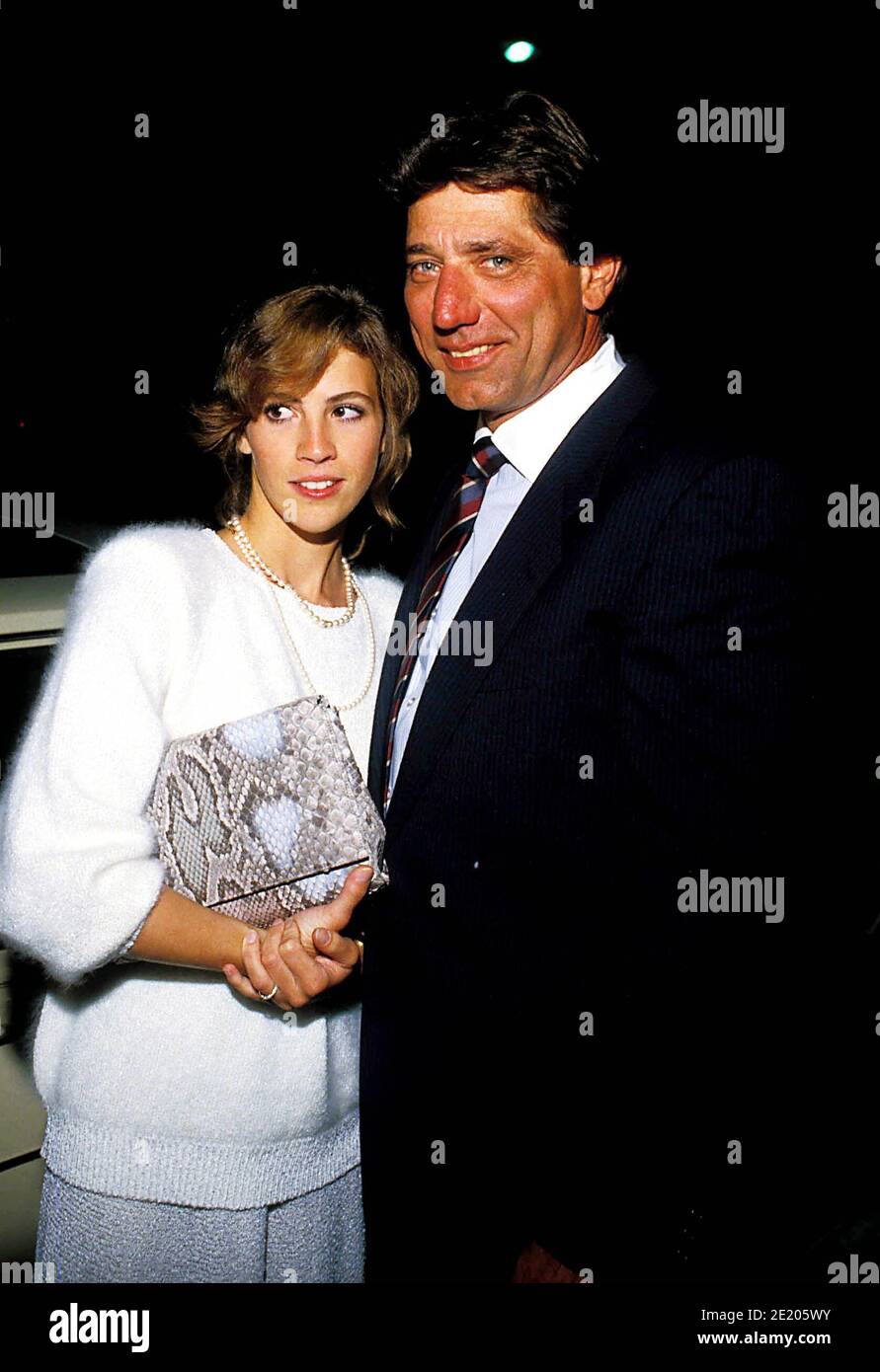 Joe Namath und Deborah Mays Credit: Ralph Dominguez/MediaPunch ...