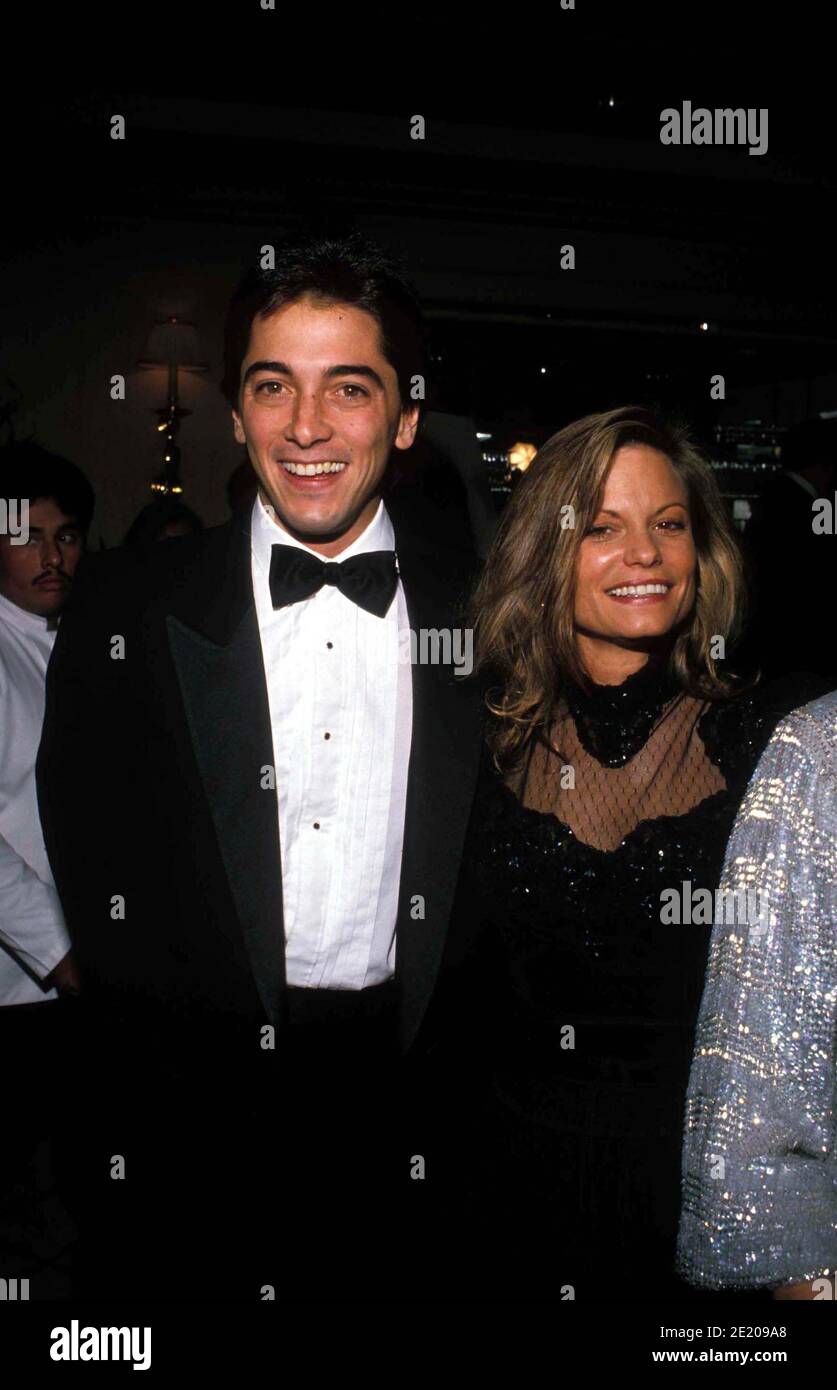 Scott BAIO und Kay Lenz 1989 Quelle: Ralph Dominguez/MediaPunch Stockfoto
