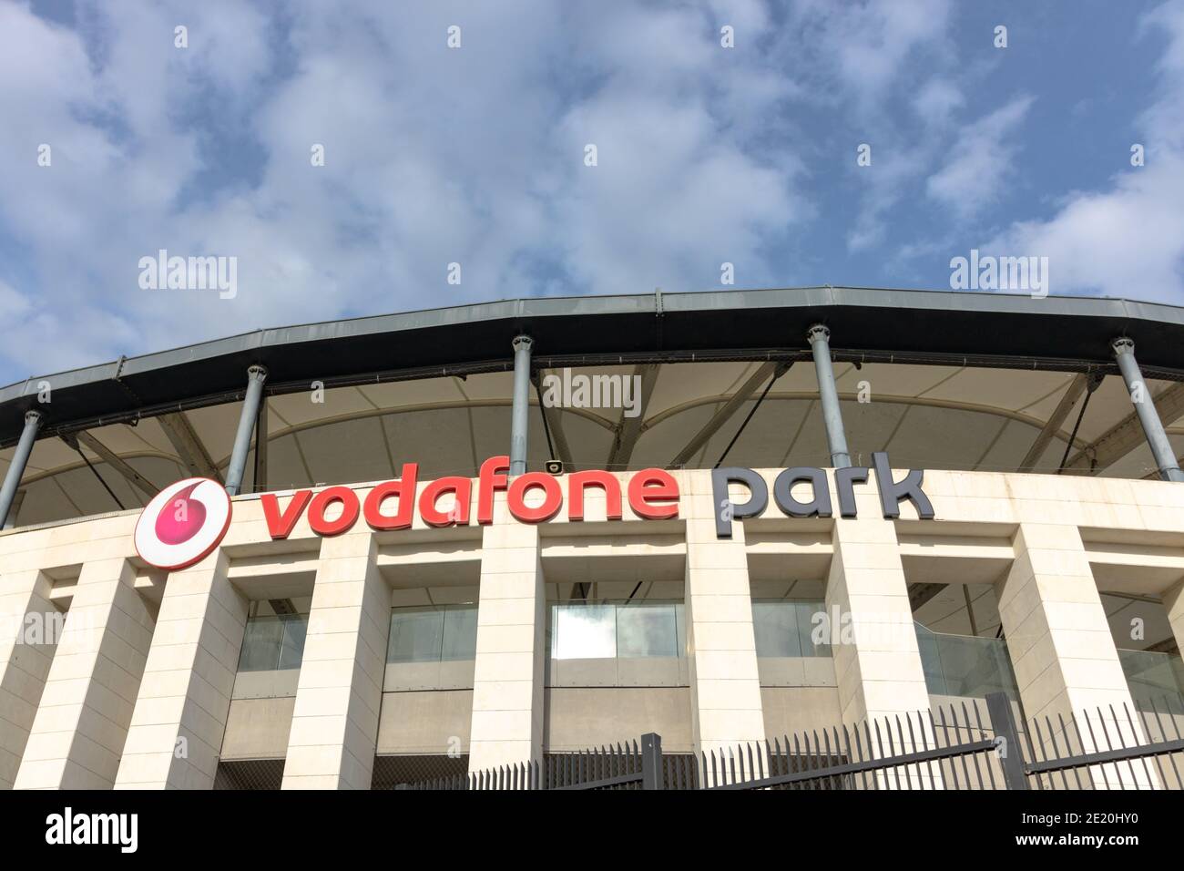 Besiktas Vodafone Park Stadion in Istanbul Stockfoto