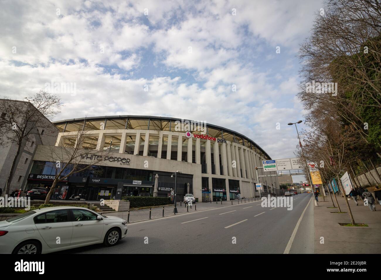 Besiktas Vodafone Park Stadion in Istanbul Stockfoto