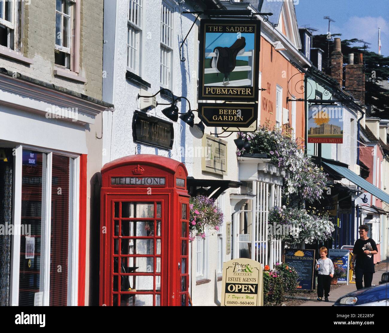 Kimbolton, Cambridgeshire, England, Großbritannien Stockfoto