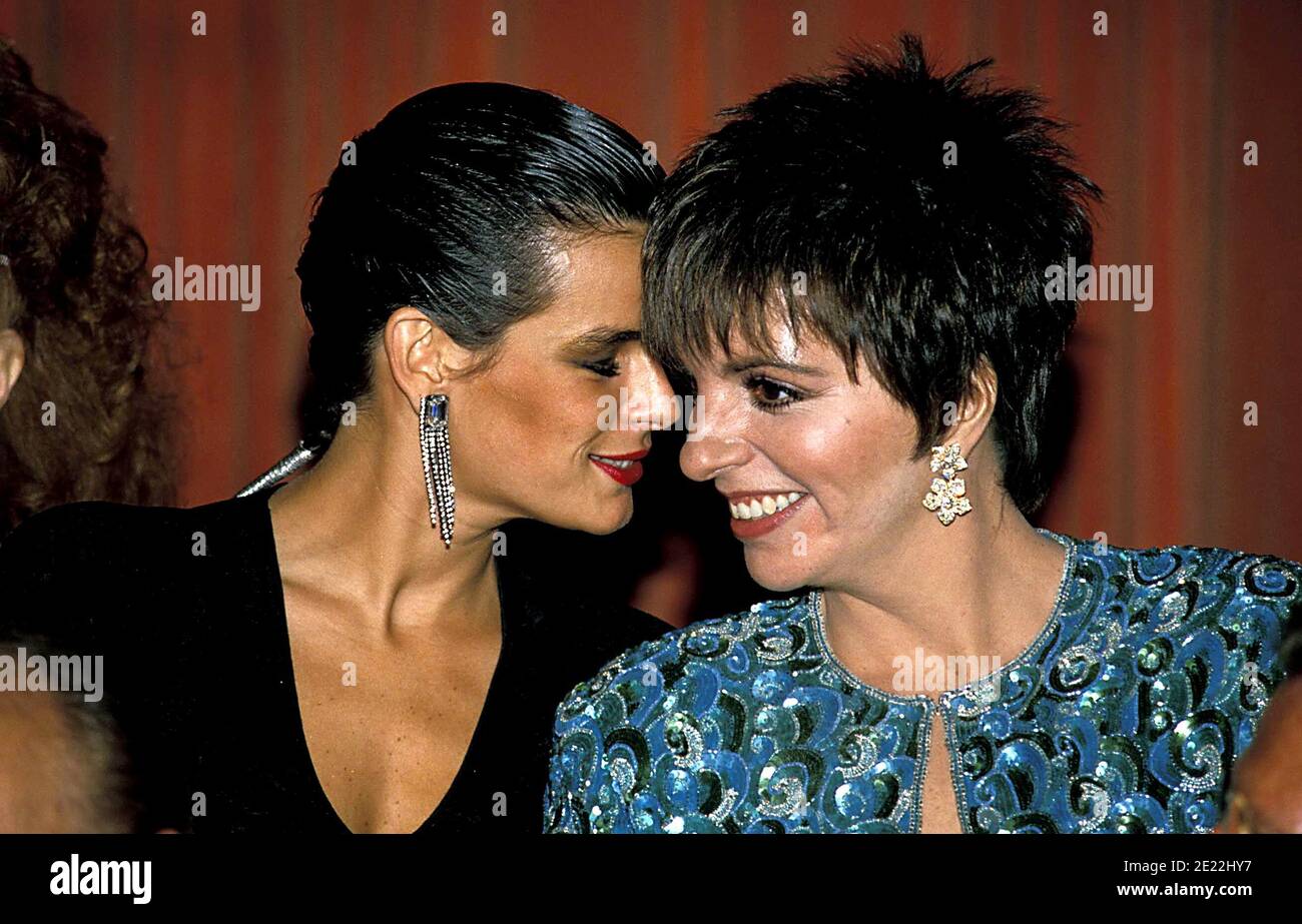 Prinzessin Stephanie von Monaco und Liza Minnelli Credit: Ralph Dominguez/MediaPunch Stockfoto