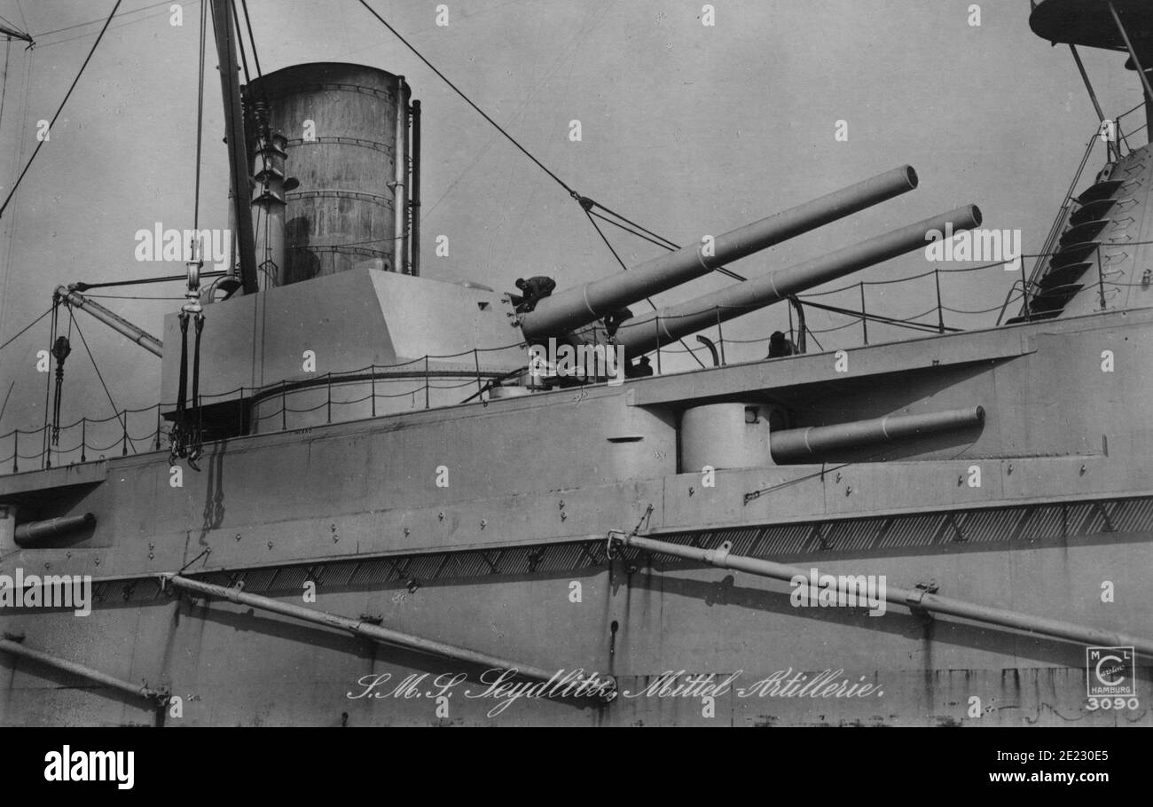 SMS Seydlitz Stockfoto SMS Seydlitz Stockfoto