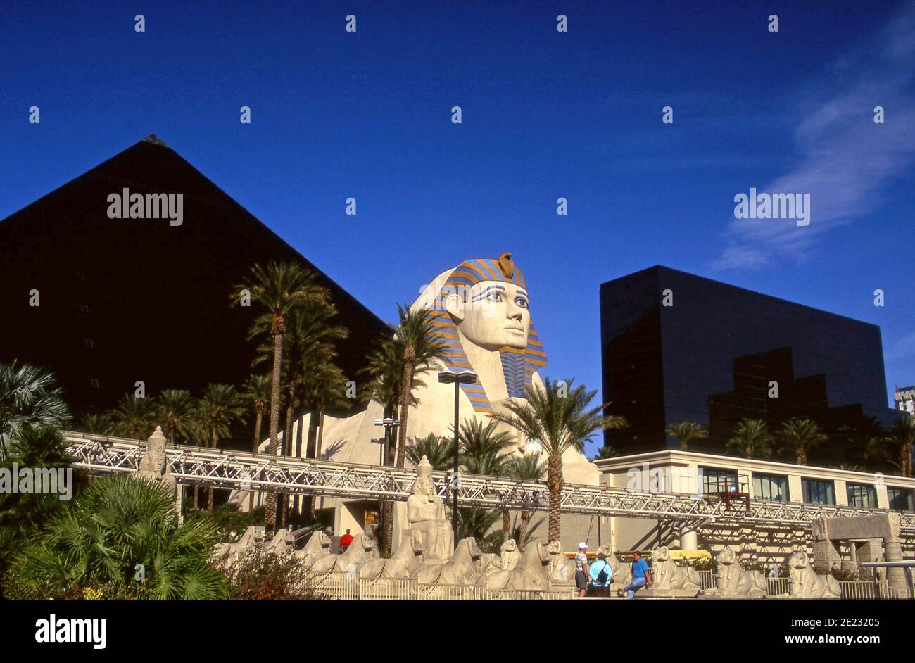 Das Luxor Hotel in Las Vegas, Nevada Stockfoto