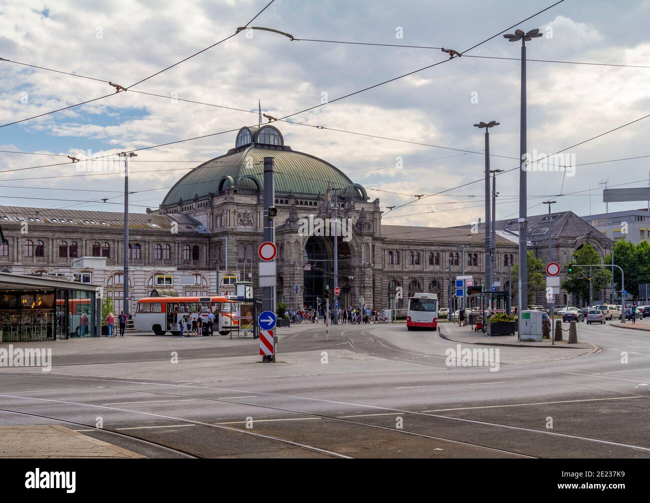 At The Station Of Nuremberg Stockfotos und  bilder Kaufen   Alamy