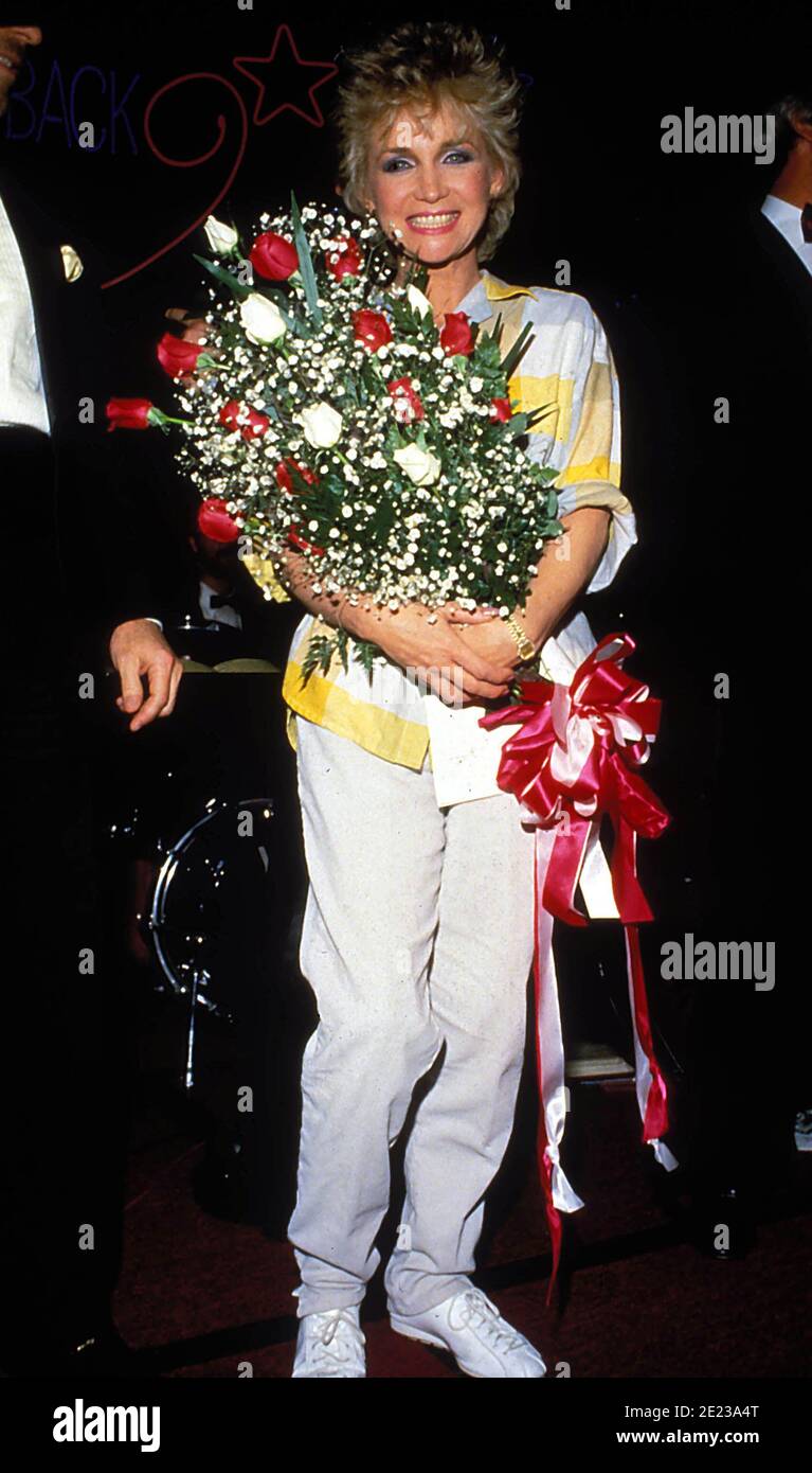 Barbara Mandrell in Concert im Sheraton Premiere Hotel - 28. Februar 1986 im Sheraton Premiere Hotel in Universal City, Kalifornien, Credit: Ralph Dominguez/MediaPunch Stockfoto