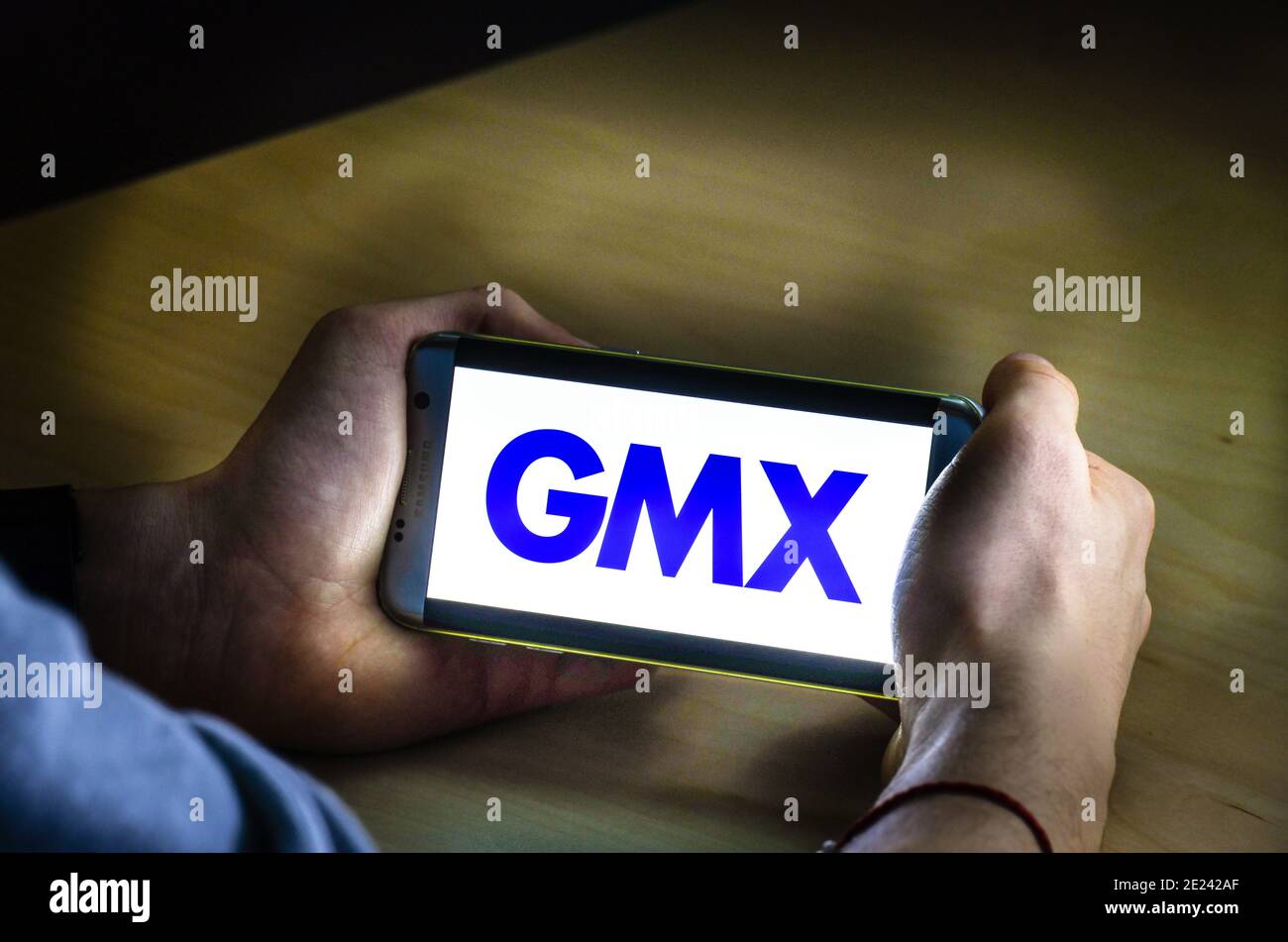 Logo GMX Stockfoto