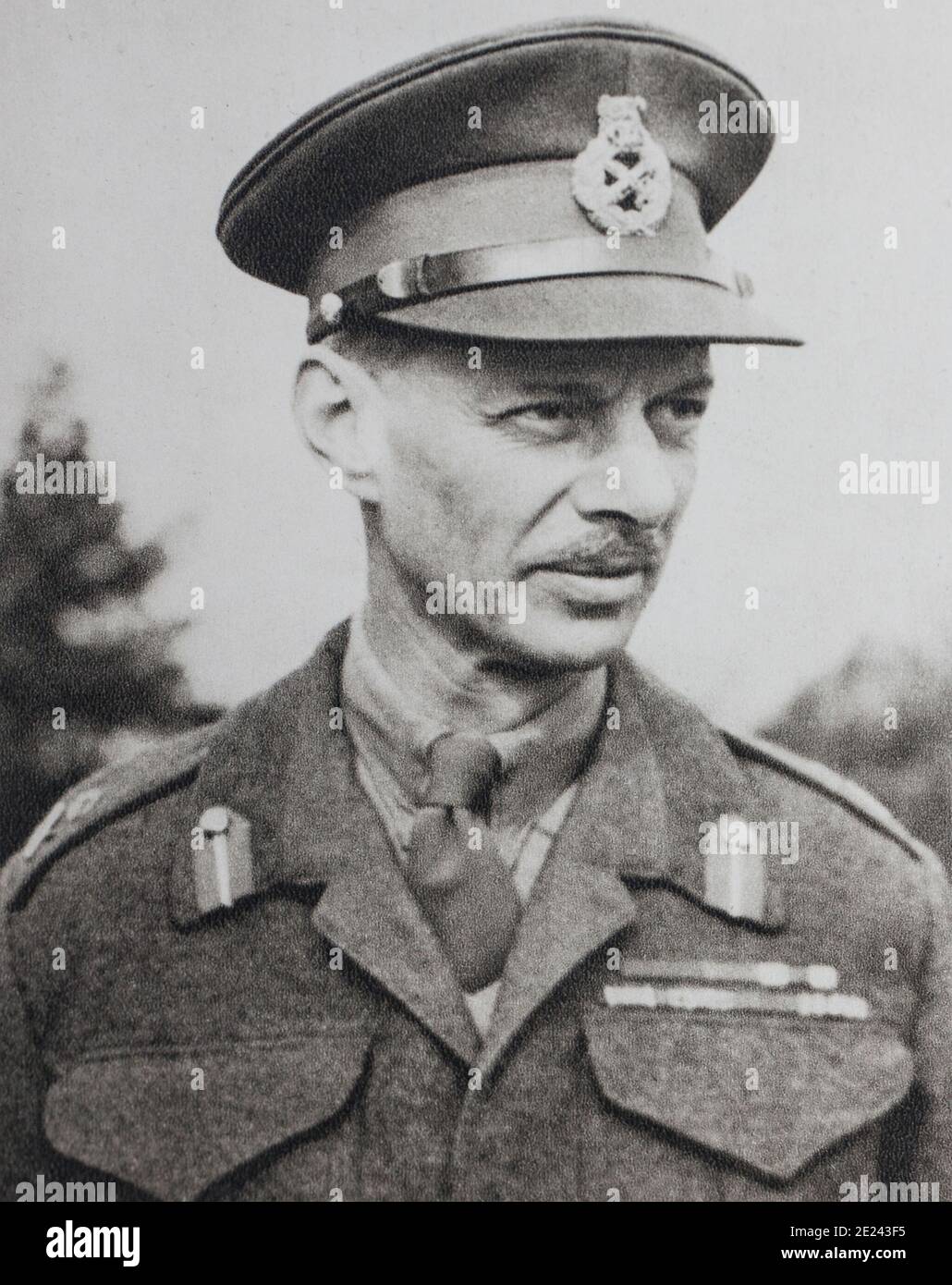 General Sir Miles Christopher Dempsey (1896 - 1969) war ein britischer Offizier, der Kommandant der 2. britischen Armee. Stockfoto