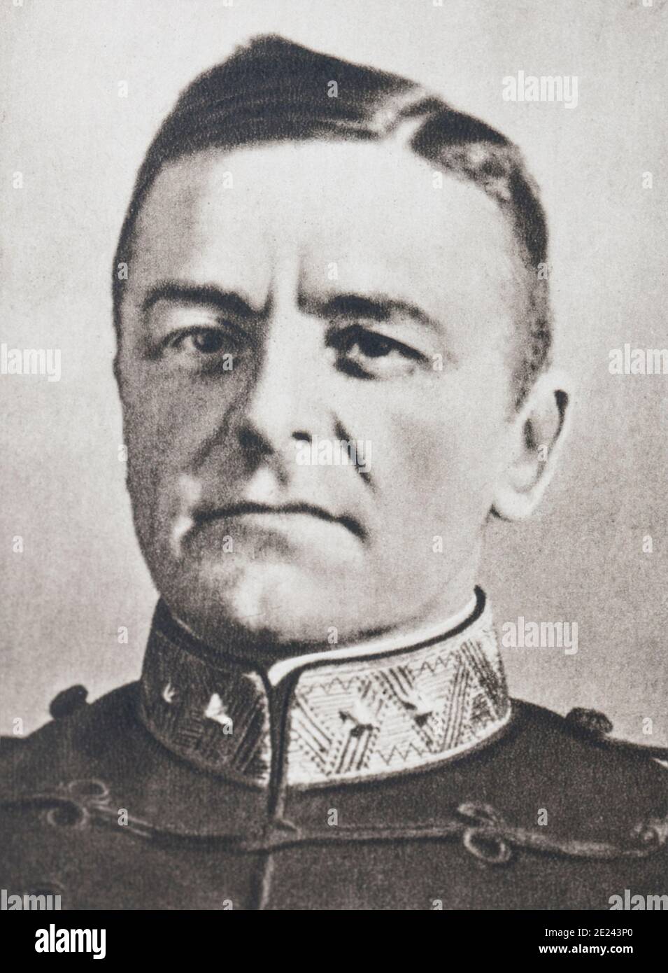 Generalleutnant H. G. Winkelman, Commander-in-chief der Holländischen Land- und Seestreitkräfte. Ns-Zeit. Stockfoto
