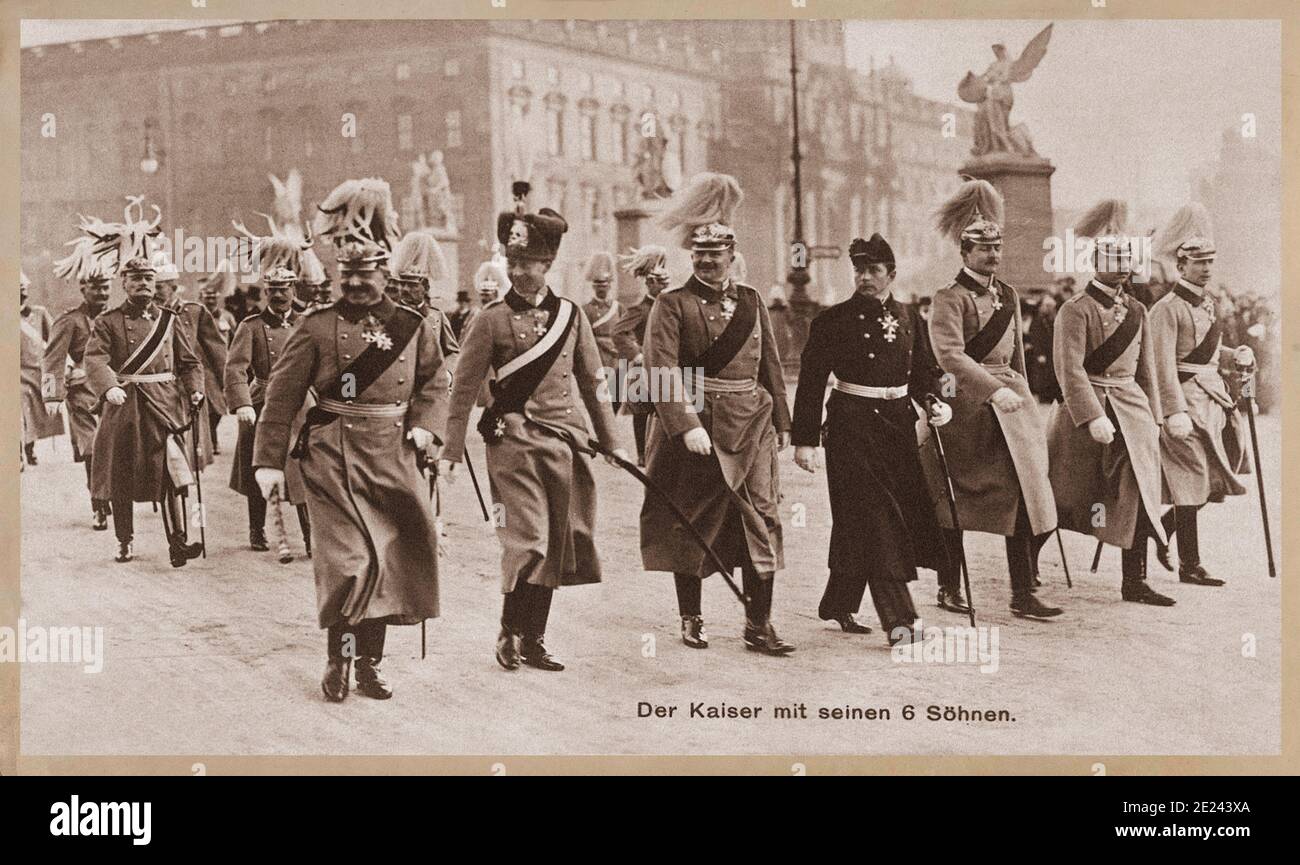 Wilhelm 2 Deutscher Kaiser König Von Preussen
