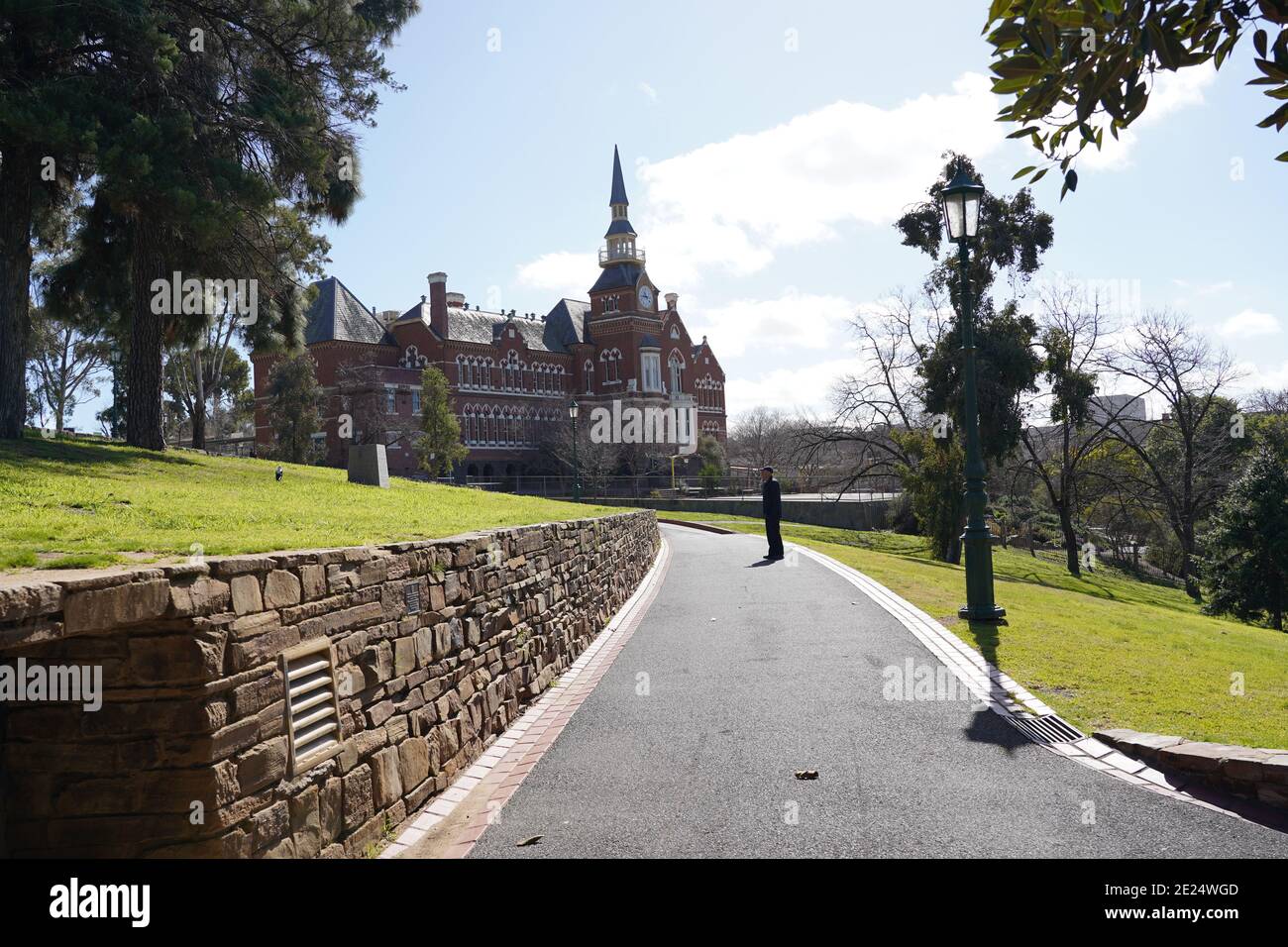 Herrliche Aussicht auf die Stadt Bendigo in Victoria, Australien Stockfoto