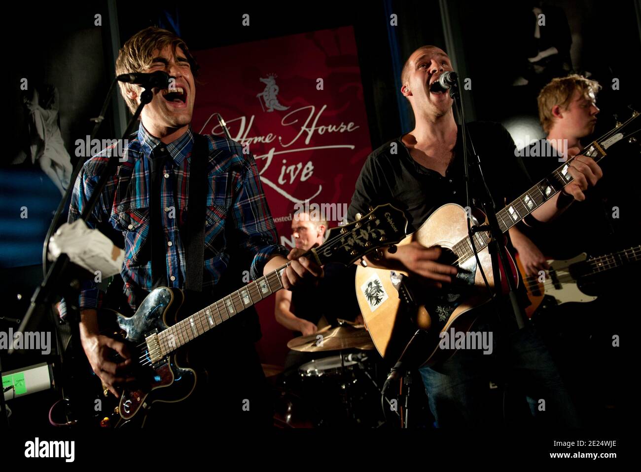 Musiker Charlie Simpson Stockfoto