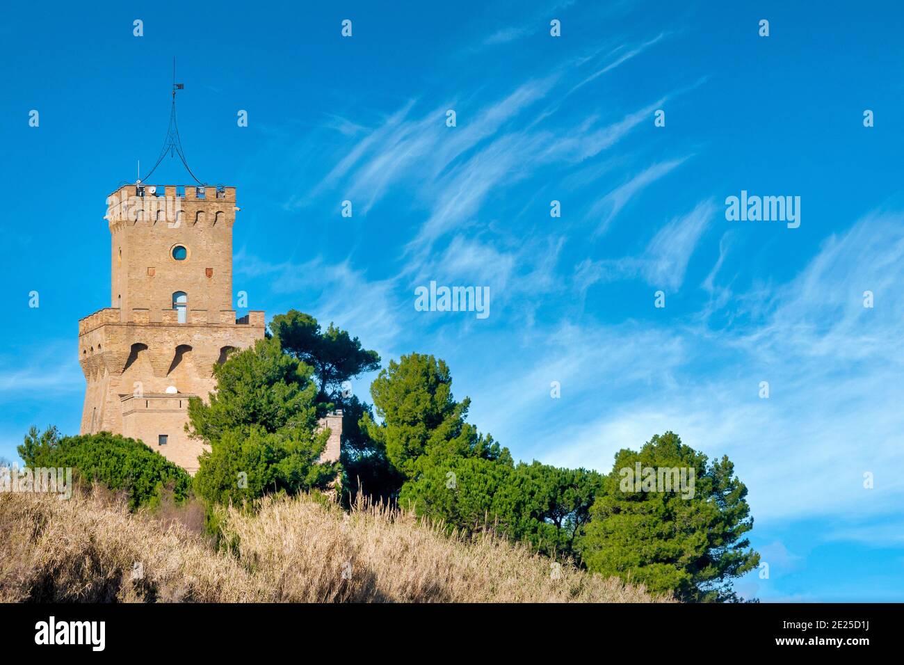 Torre di Cerrano, Pineto, Italien Stockfoto
