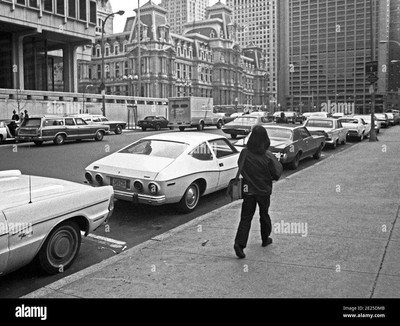 Straßenszene, Philadelphia, USA, 1976 Stockfoto