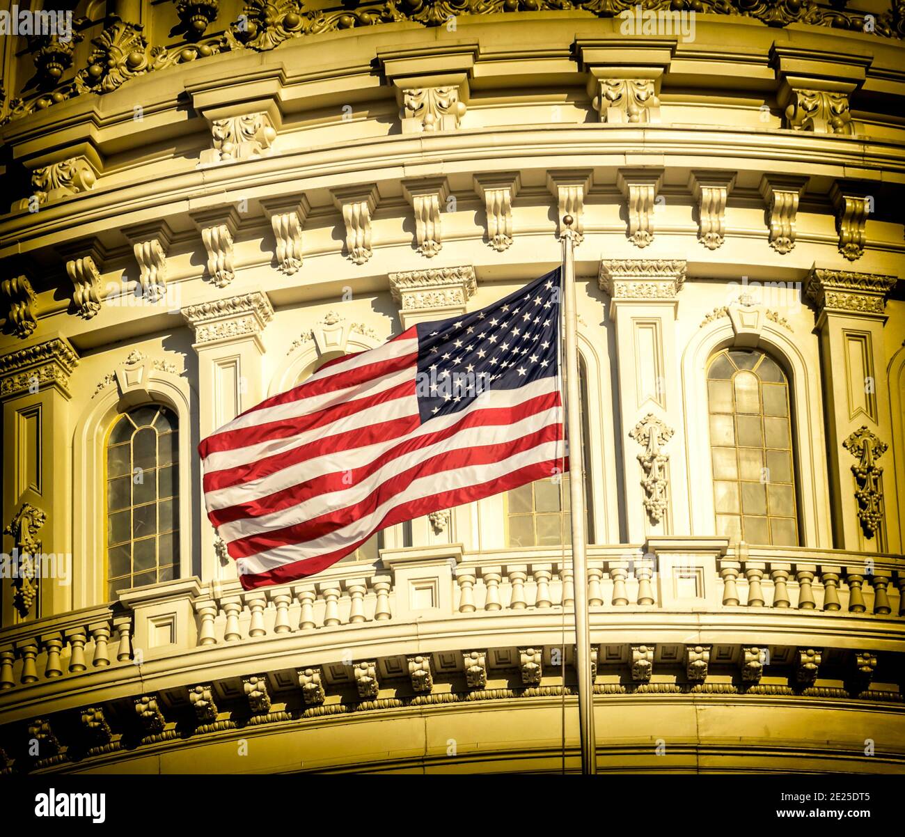 Washington DC, Kapitolgebäude Stockfoto