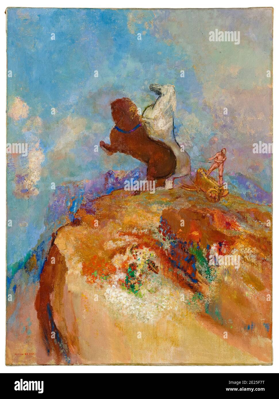 Apollo, Gemälde von Odilon Redon, 1905-1910 Stockfoto