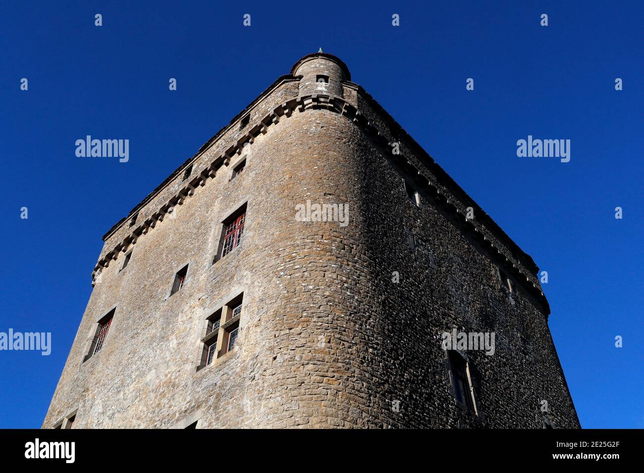 Chateau du Pin (Schloss Le Pin). Jura. Frankreich. Stockfoto