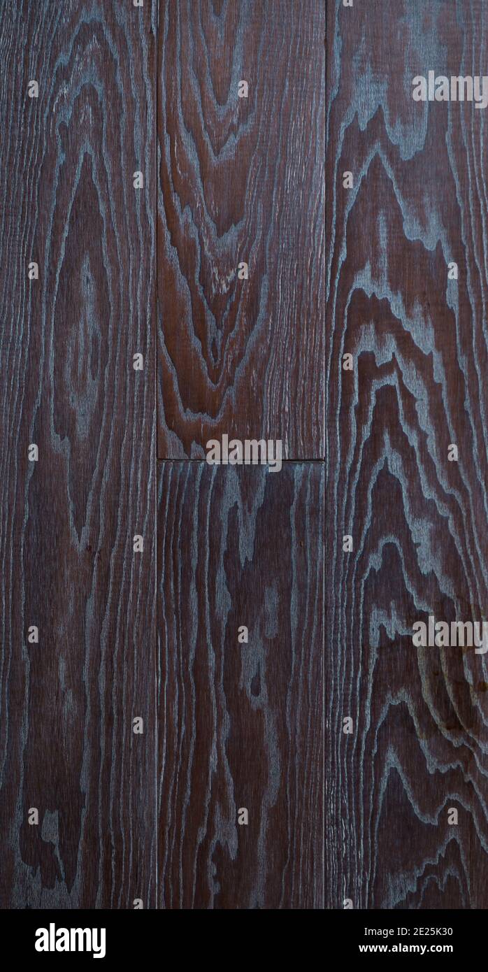 Flache natürliche Holzplanken strukturierte Oberfläche mit Ölabdeckung Stockfoto