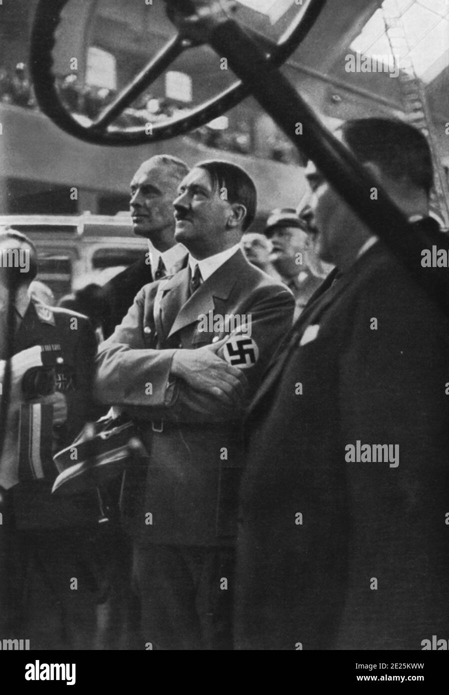 Internationale Automobilausstellung in Berlin 1935. Der Protector der Automobilindustrie Stockfoto
