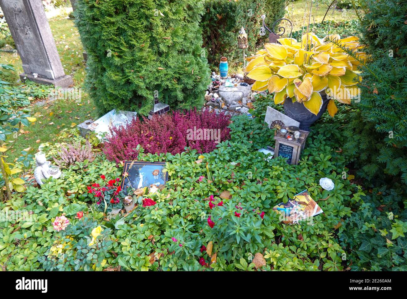 Grab Rio Reiser, Alter St.-Matthäus-Kirchhof, Schöneberg, Berlin, Deutschland Stockfoto