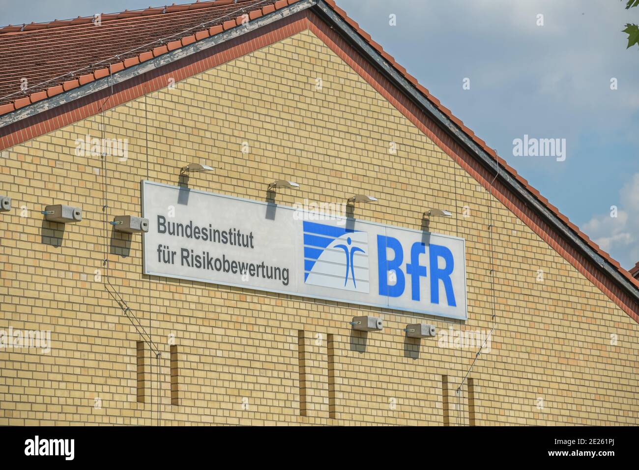 Bundesinstitut für Risikobewertung BfR, Nahmitzer Damm, Marienfelde, Tempelhof-Schöneberg, Berlin, Deutschland Stockfoto