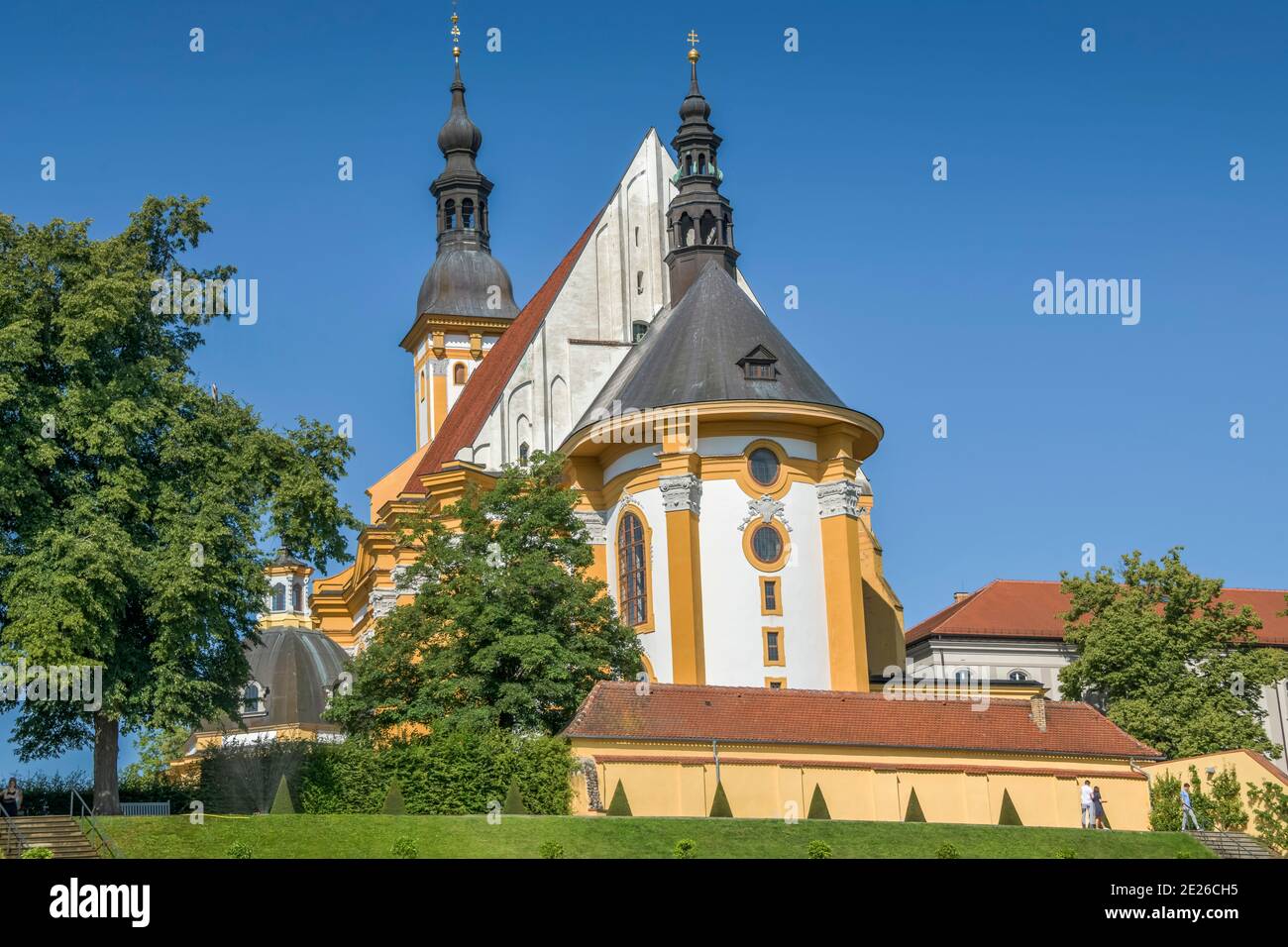 Klosterkirche, Neuzelle, Brandenburg, Deutschland Stockfoto