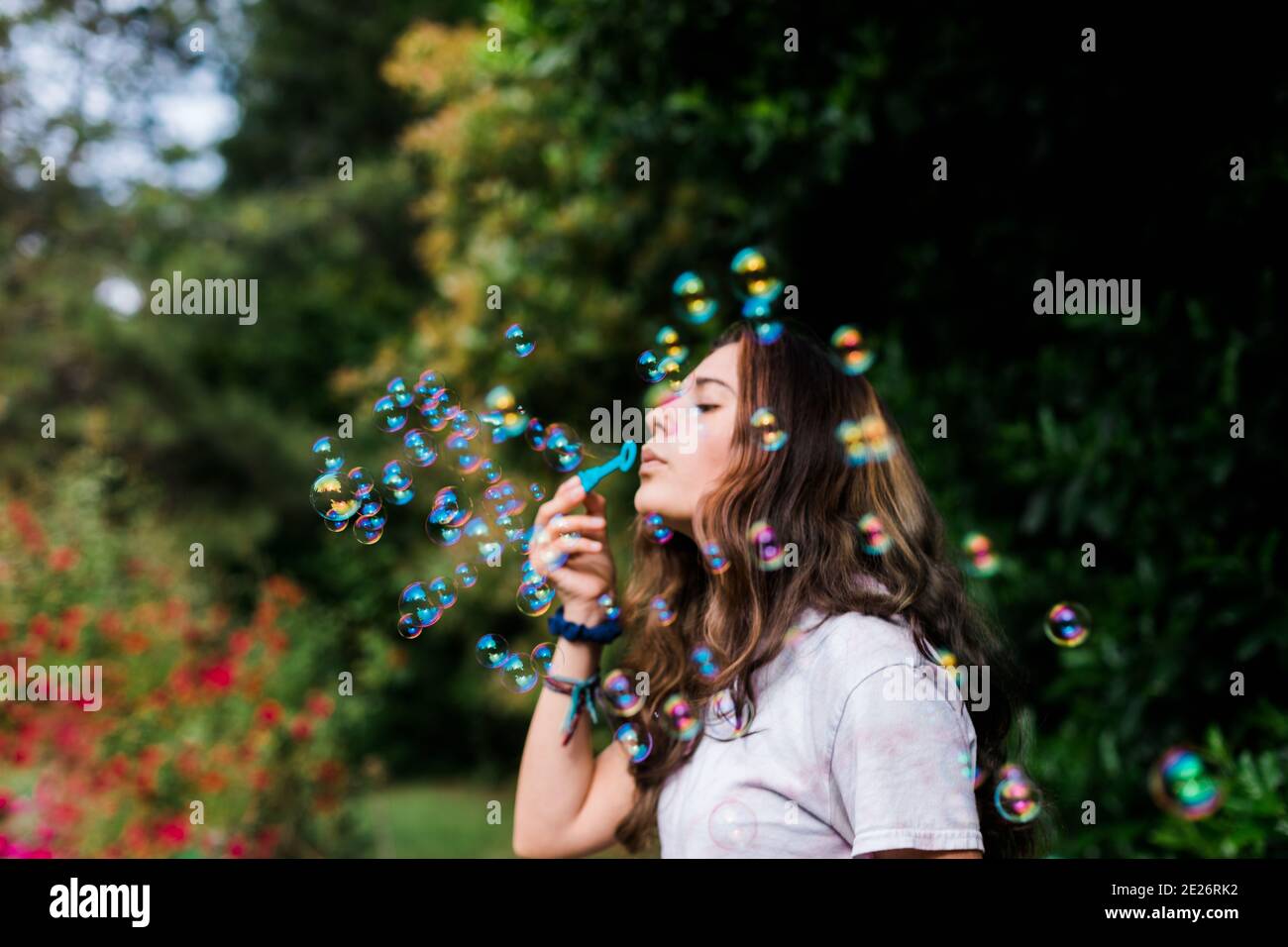 Bubbles Foto von Lenka Vodicka of Lenkaland Fotografie Stockfoto