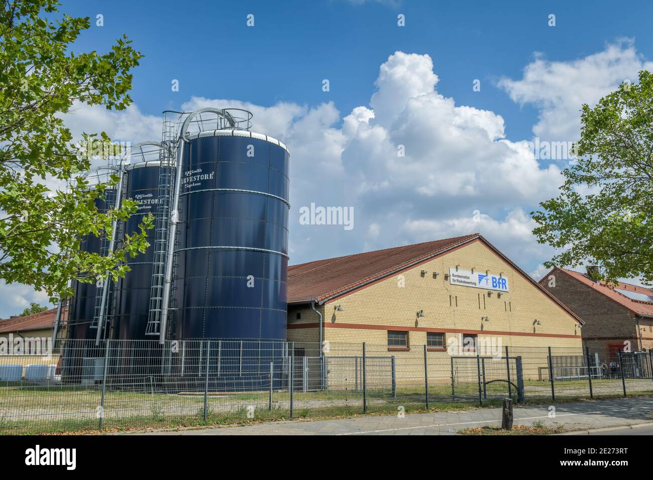 Bundesinstitut für Risikobewertung BfR, Nahmitzer Damm, Marienfelde, Tempelhof-Schöneberg, Berlin, Deutschland Stockfoto