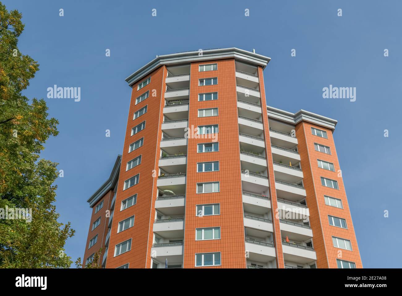 Hochhaus, Steglitzer Damm, Steglitz, Steglitz-Zehlendorf, Berlin, Deutschland Stockfoto