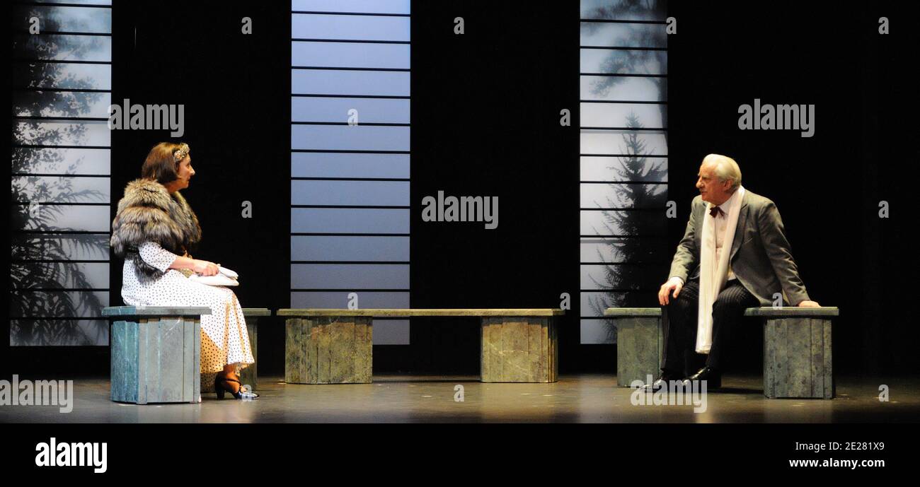 Christiane Cohendy, Michel Aumont, mit Ronald Harwoods neuem Stück