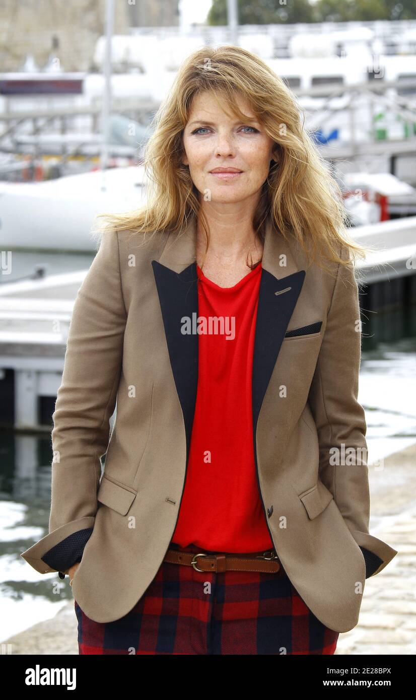 Gwendoline Hamon am 8. September 2011 beim 13. Festival für TV-Fiction in La Rochelle, Westfrankreich. Foto von Patrick Bernard/ABACAPRESS.COM Stockfoto