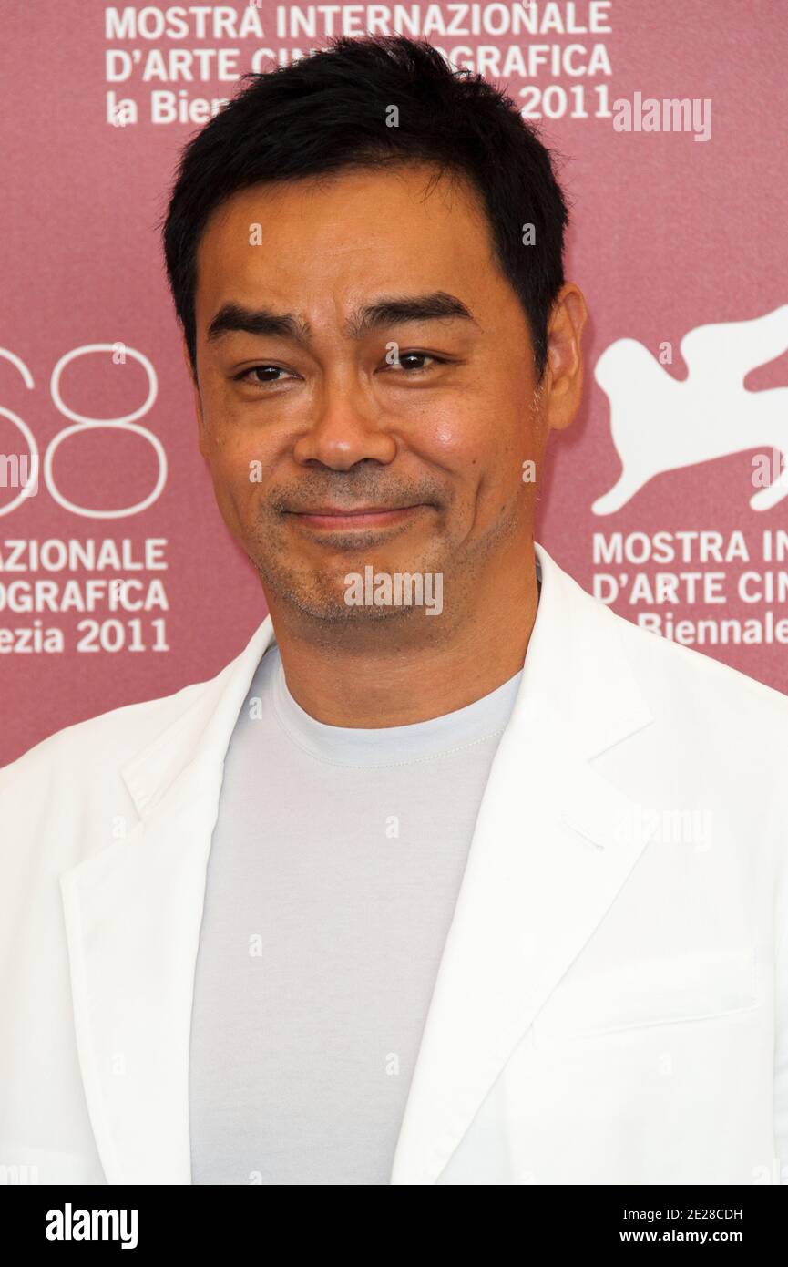 Lau Ching Wan bei einem Fotocall für den Film 'Duo Mingjin' ('Dreut Ming Gam') ('Leben ohne Prinzip') während des 68. Internationalen Filmfestivals 'Mostra' in Venedig am 9. September 2011 im Palazzo del Casino in Venedig, Italien. Foto von Nicolas Genin/ABACAPRESS.COM Stockfoto