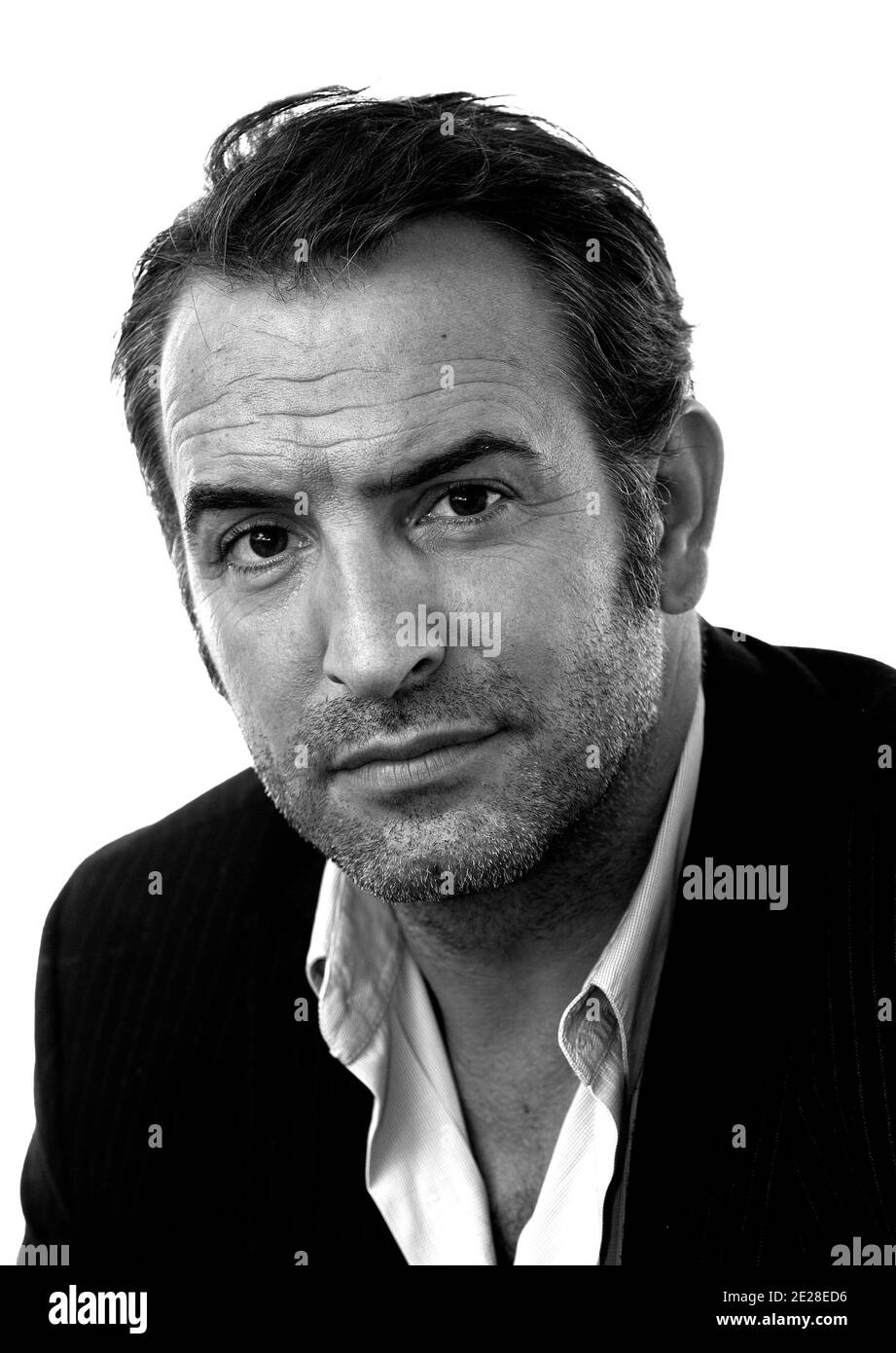 Der französische Schauspieler Jean Dujardin wirbt am 10. September 2011 beim Toronto Film Festival 2011 für seinen schwarz-weißen Stummfilm "The Artist". Foto von Lionel Hahn/ABACAPRESS.COM Stockfoto