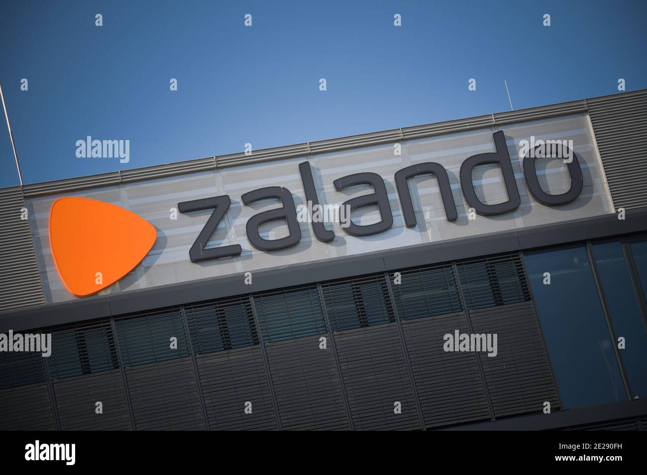 Zalando, Mühlenstraße, Friedrichshain, Berlin, Deutschland Stockfoto