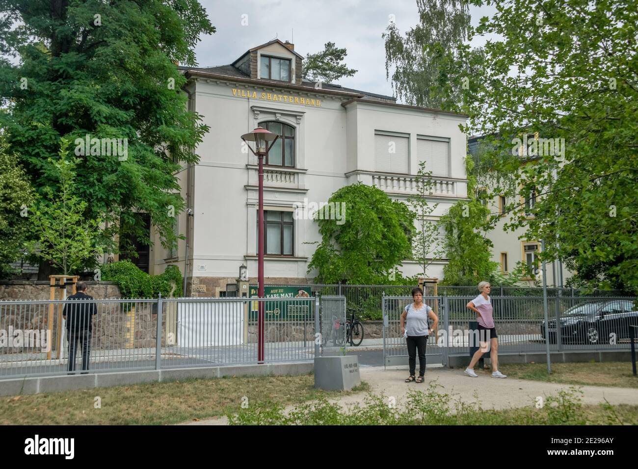 Villa Shatterhand, Karl May Museum, Radebeul, Sachsen, Deutschland Stockfoto