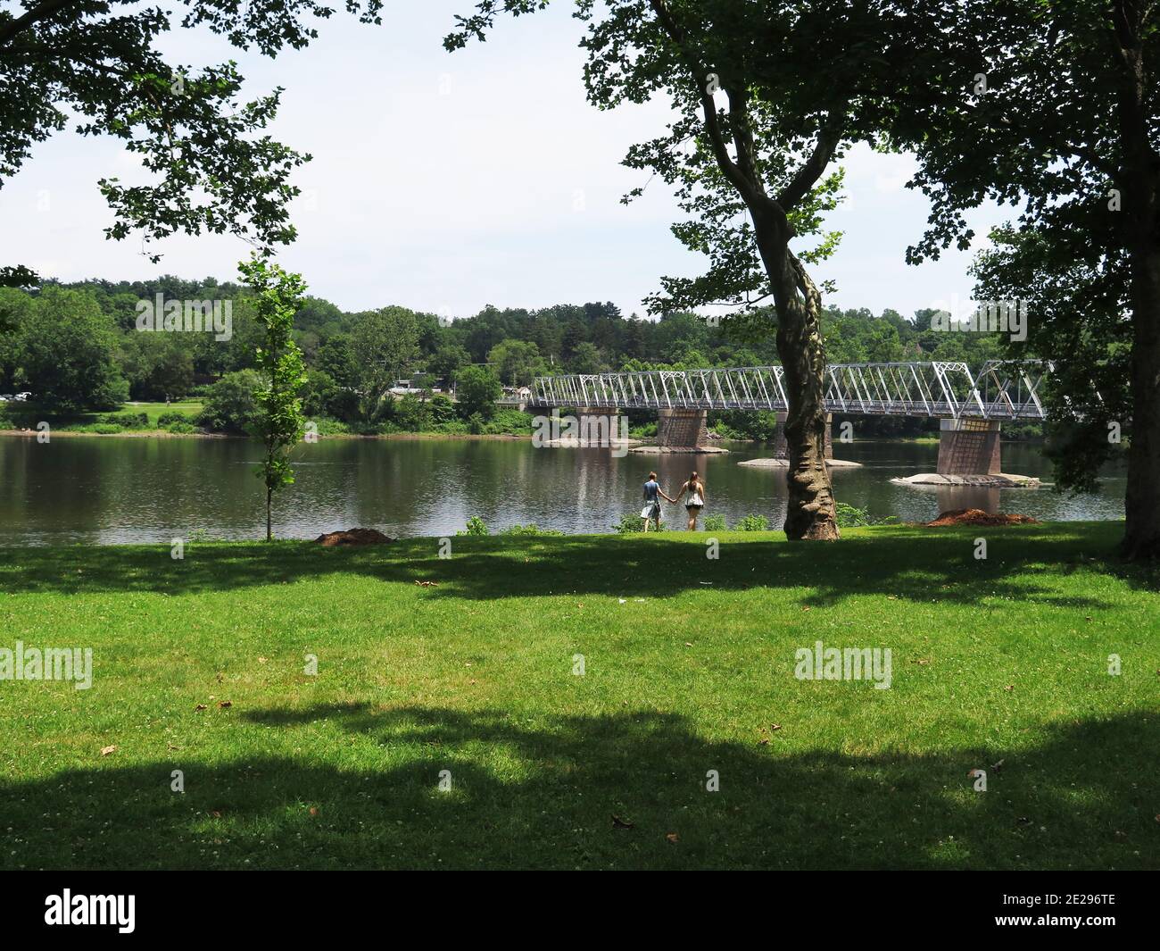 Washington's Crossing, Delaware, National Historic Site, State Park, Stockfoto