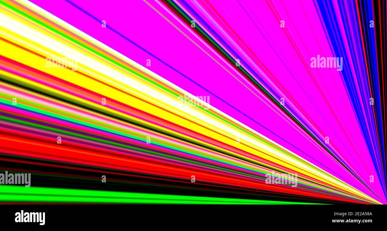 Rainbow Linien Design Hintergrund, abstrakter Verlauf. Stockfoto