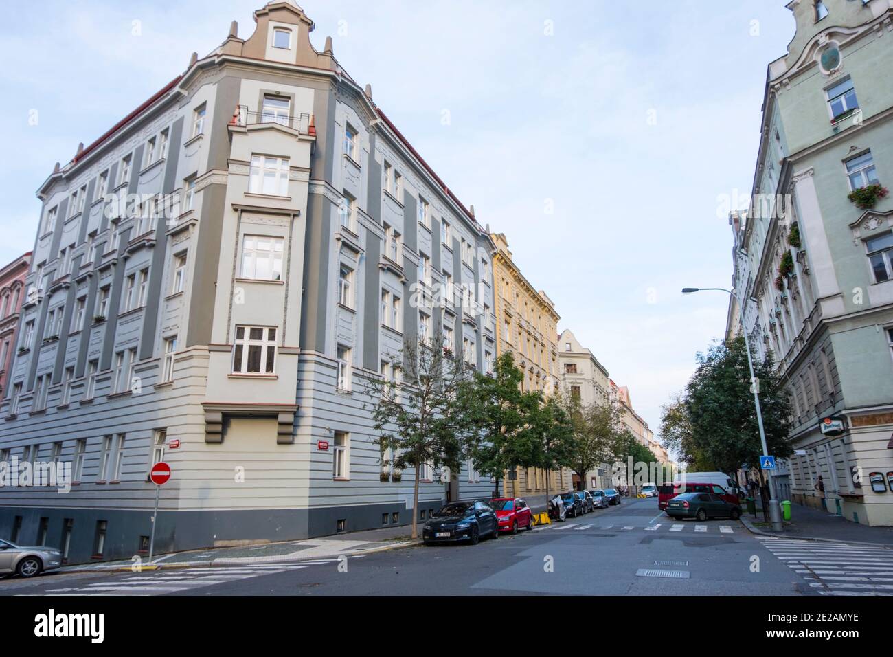 Kubelikova, Zizkov, Prag, Tschechische Republik Stockfoto