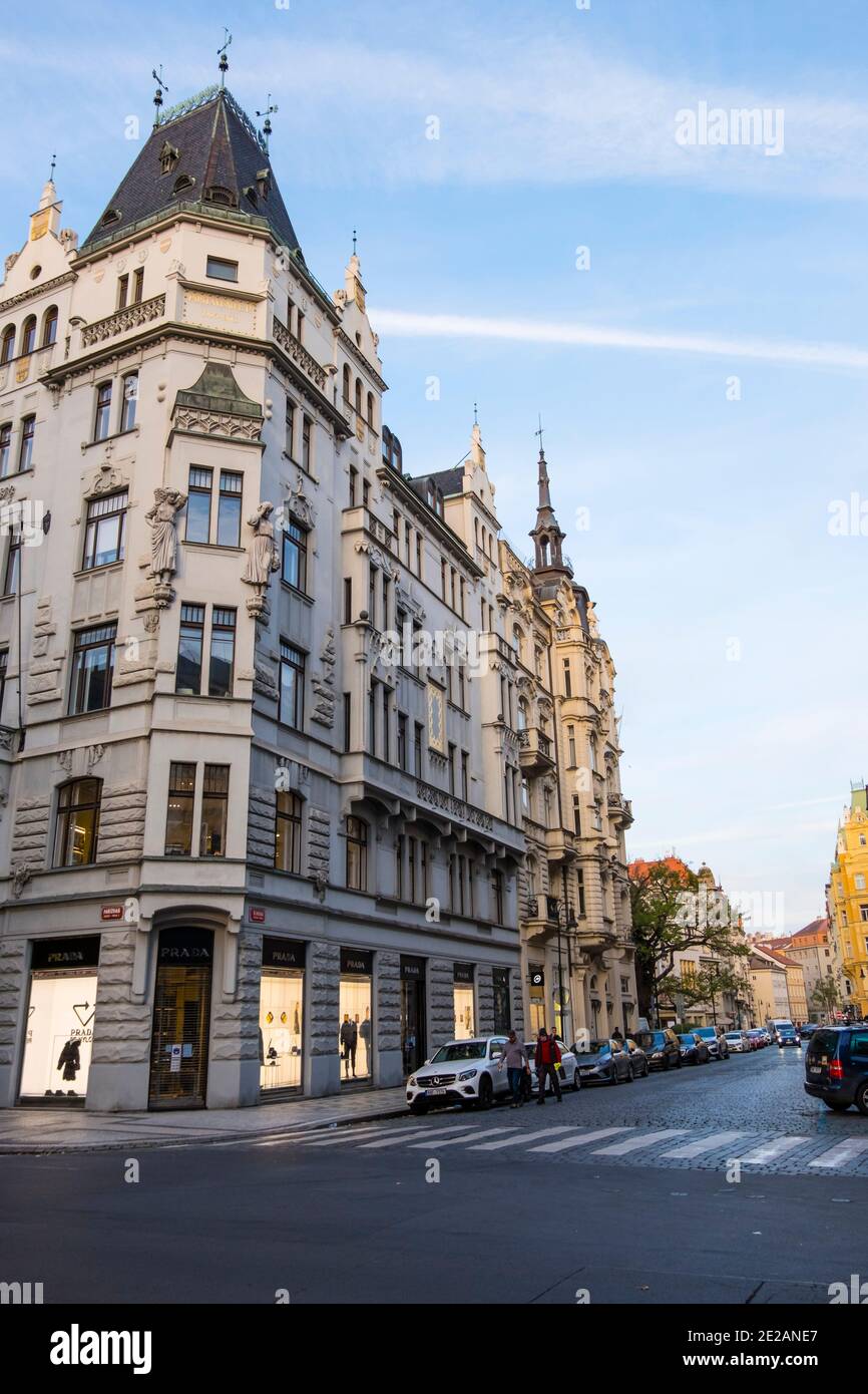 Siroka, Josefov, Prag, Tschechische Republik Stockfoto