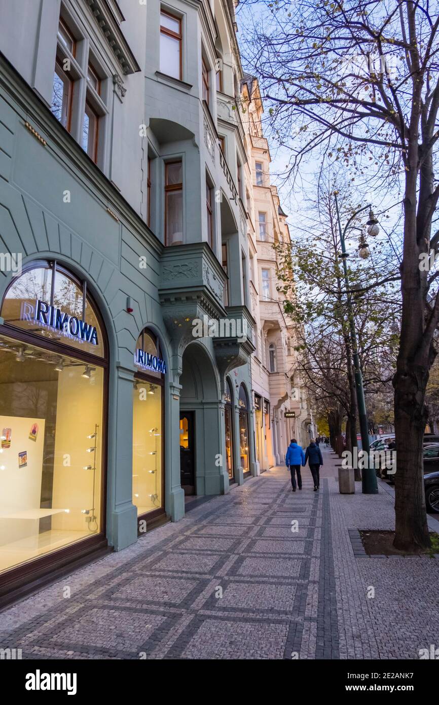 Parizska, Josefov, Prag, Tschechische Republik Stockfoto