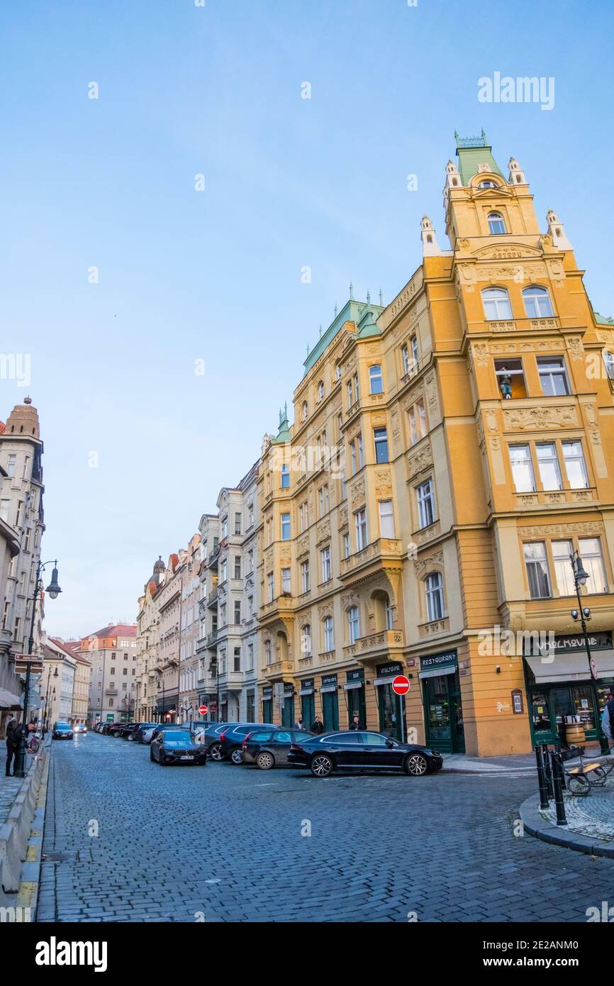 Vezenska, Altstadt Prag, Tschechische Republik Stockfoto