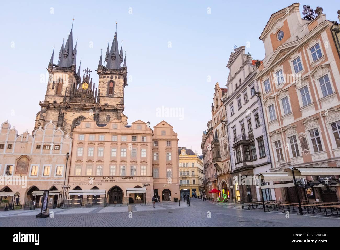Staromestske namesti, Altstädter Ring, Prag, Tschechische Republik Stockfoto