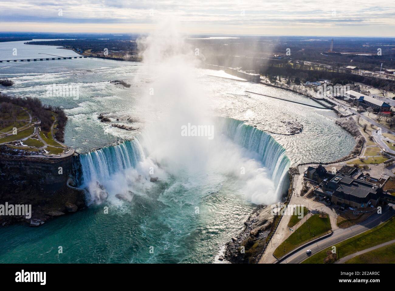 Horseshoe Falls, Niagara Falls, Ontario, Kanada Stockfoto