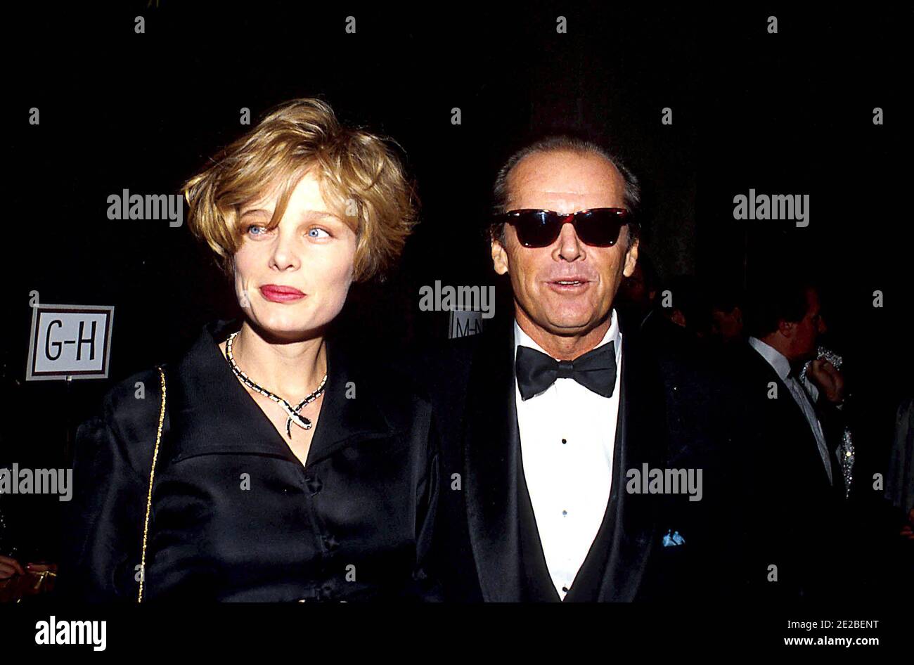JACK NICHOLSON REBECCA BROUSSARD Quelle: Ralph Dominguez/MediaPunch Stockfoto