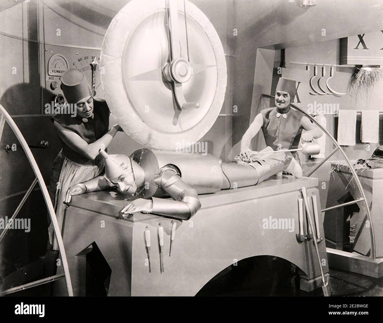 THE WIZARD OF OZ 1939 MGM Film mit Jack Haley Als Hickory - der Blechmann Stockfoto