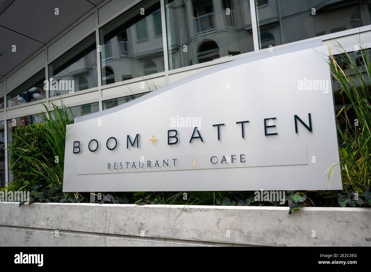 Boom & Batten, Victoria, BC Kanada Stockfoto