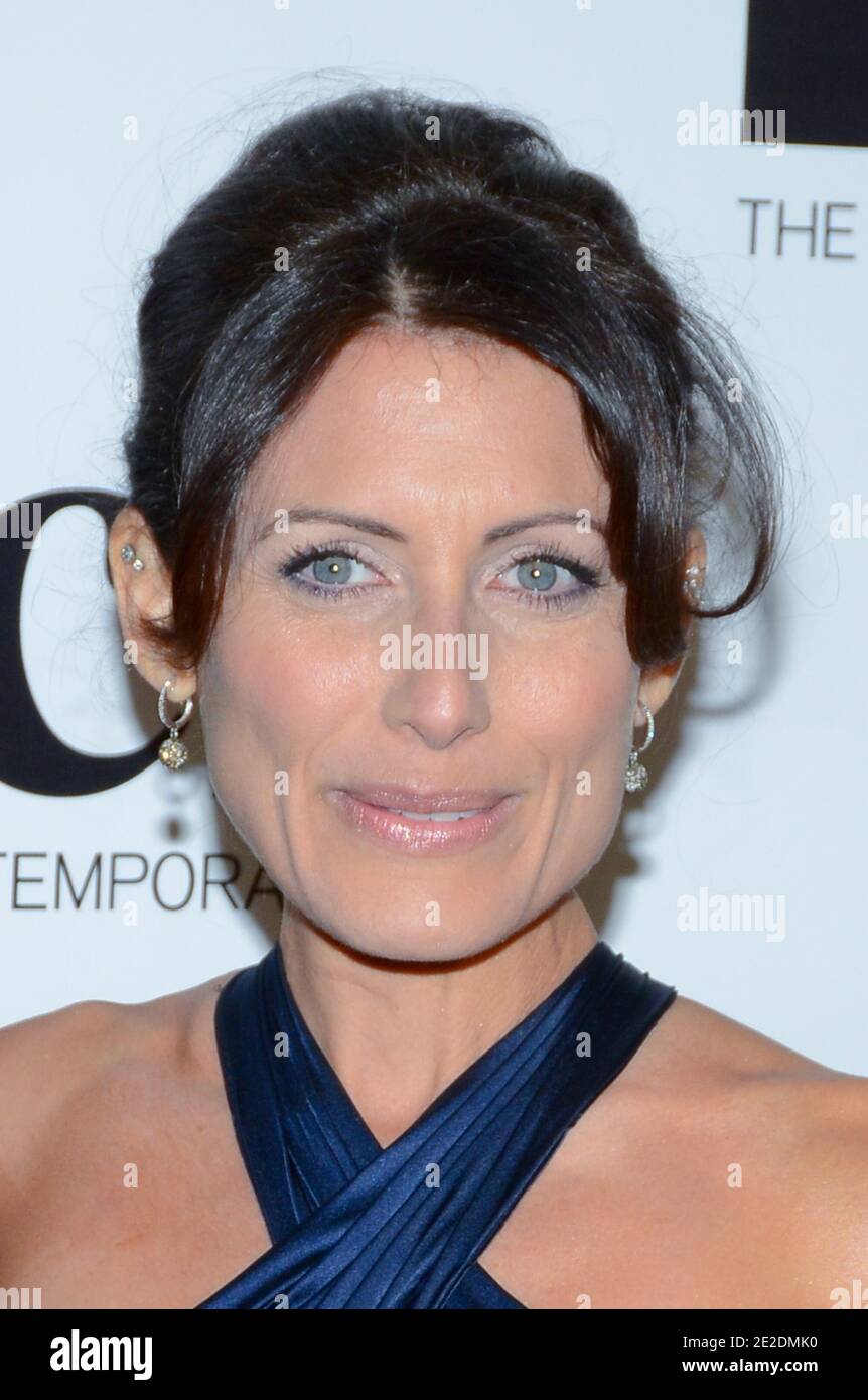 Lisa Edelstein bei der jährlichen MOCA Gala, an Artists Life Manifesto featuring Artistic Direction von Marina Abramovic, am 12. November 2011 in der MOCA Grand Avenue in Los Angeles, Kalifornien. Foto von Tonya Wise/ABACAPRESS.COM Stockfoto